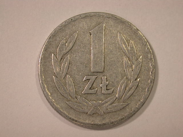  12004 1 Zloty Polen von 1970  anschauen   