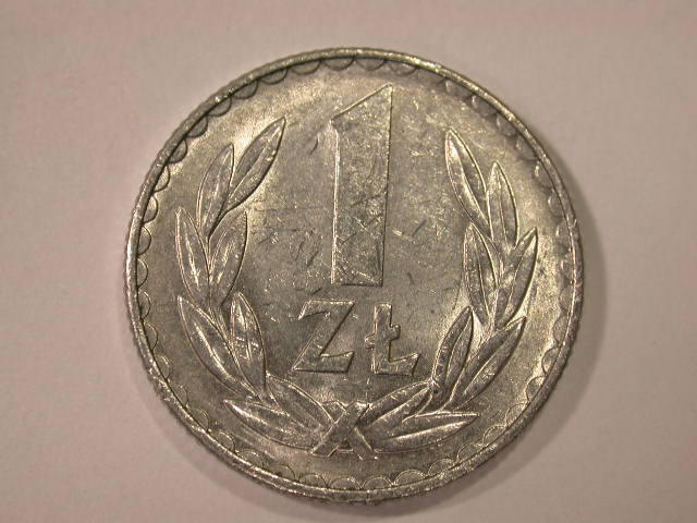  12004 1 Zloty Polen von 1975  anschauen   