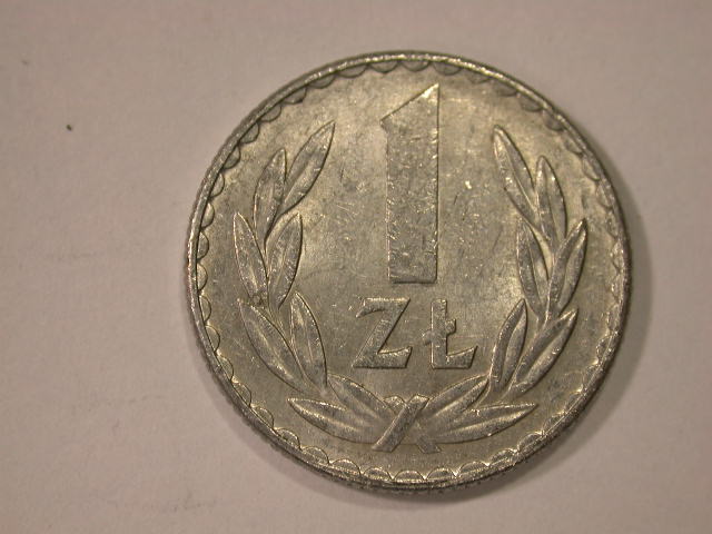  12004 1 Zloty Polen von 1976  anschauen   