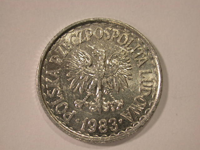  12004 1 Zloty Polen von 1983  anschauen   