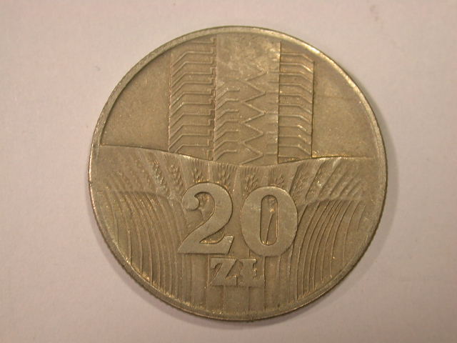  12004 20 Zloty Polen von 1976   anschauen   