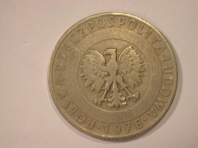  12004 20 Zloty Polen von 1976   anschauen   