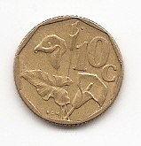  Süd-Afrika 10 Cents 1991 #510   