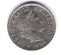  Schweiz 20 Rappen K-N 1982  Schön Nr.26a   