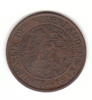  2 1/2 cent Niederlande 1913 (F369)   
