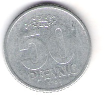  DDR 50 Pfennig 1958 A J.Nr.1512   