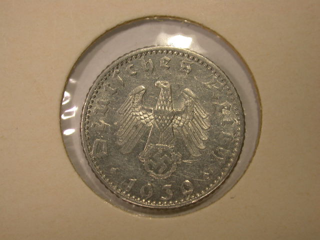  12005 50 Pfennig  1939 A  in vz+  besser !!   