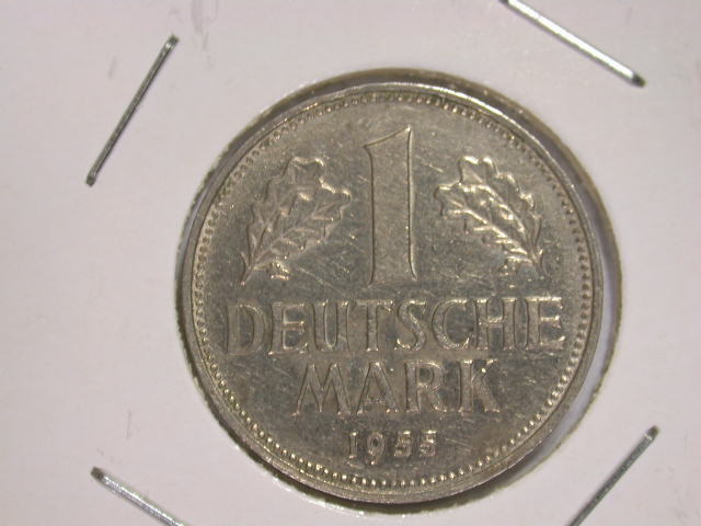 12006 1 DM 1955 G in f.vz Rarität anschauen !!