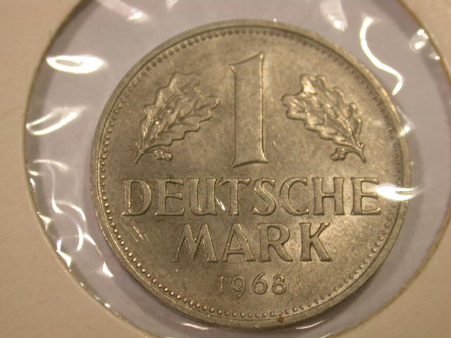 12008 1 DM 1968 J in f.st/st RR anschauen !!