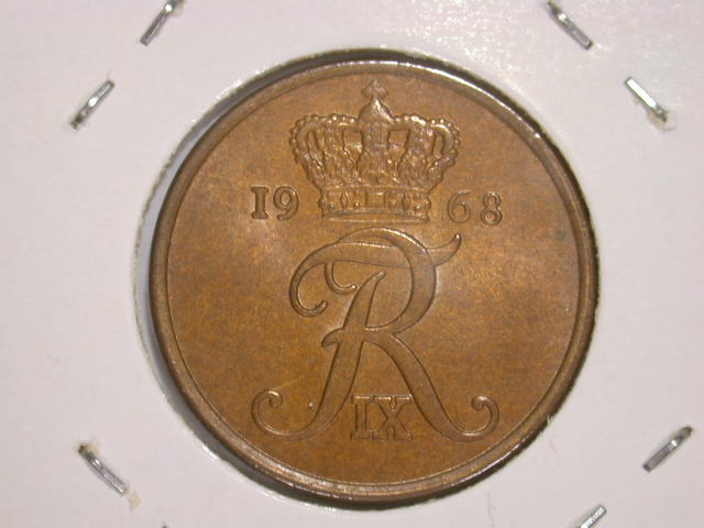 12008 Dänemark 5 Öre von 1968 in ST