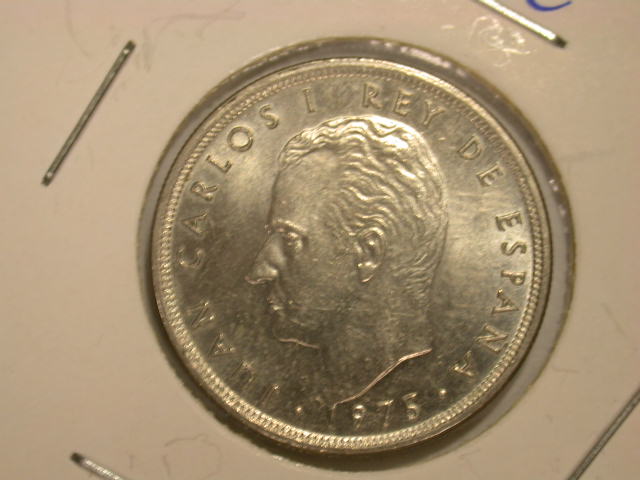 12008 Spanien 5 Peseta von 1975 (1979) in ST