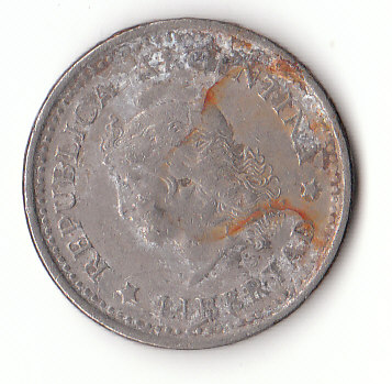 1 Peso Argentinien 1961 (F416)   