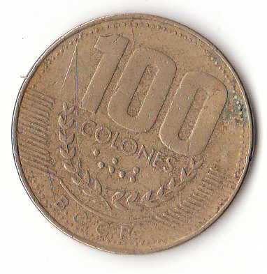 100 Colones Costa Rica 1999 (F421)