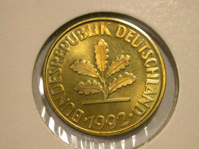  12013 10 Pfennig  1992 A in St-fein   