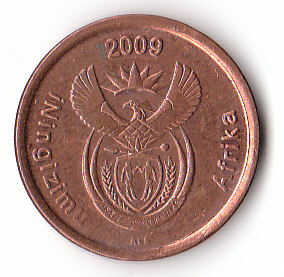  5 Cent Süd-Afrika 2009 (F423)   