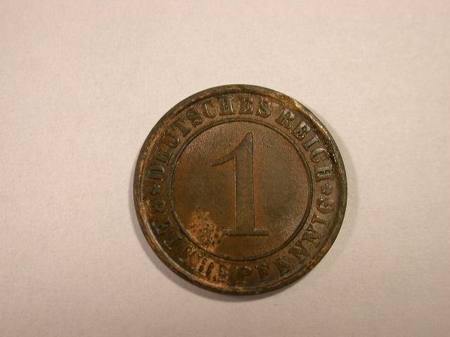 12015 1 Pfennig 1932 A in vz/vz-st