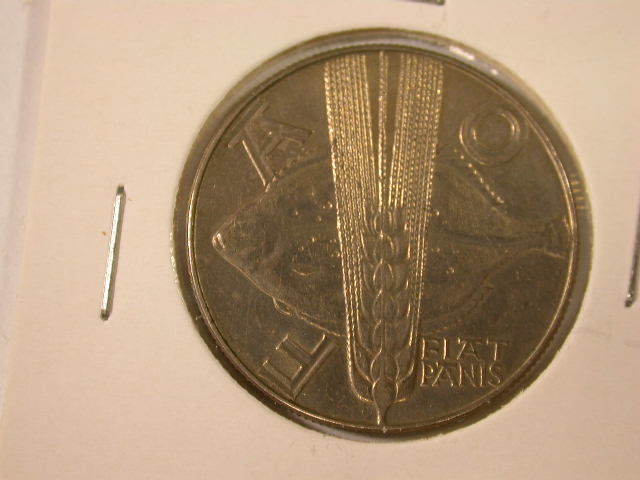 12016 Polen 10 Zloty, FAO von 1971 in f.st/st !!!
