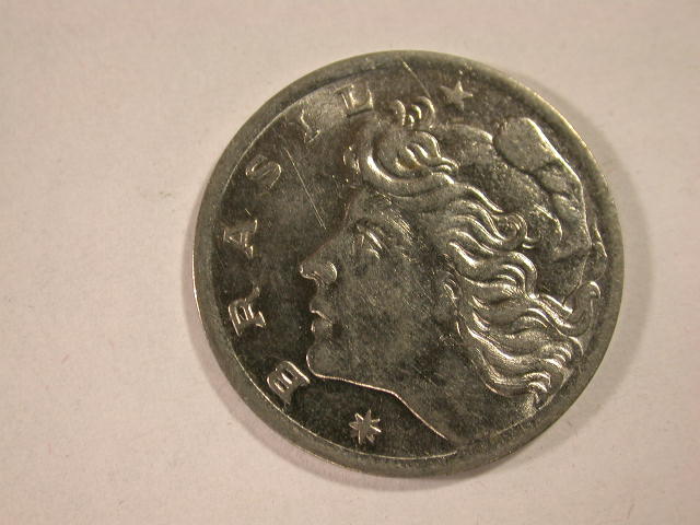 12018 Brasilien 5 Centavos von 1969 in f.st