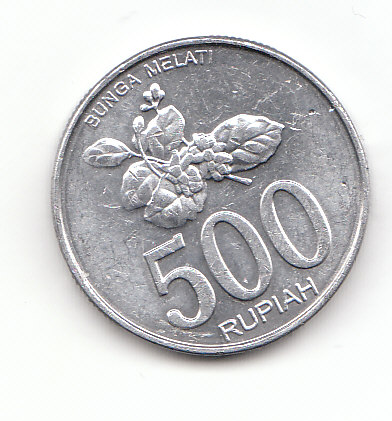  500 Rupiah Indonesien 2003 (F437)   