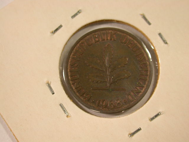  12020   2 Pfennig  1968 G  in  f.st/st   