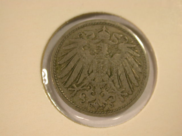  12020     10 Pfennig  1900  A  in ss+   