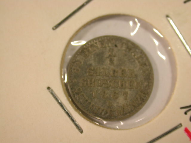 12022 Preussen 1/2 Silbergroschen 1867 B in ss