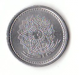  10 Centavos Brasilien 1987  (F525)   