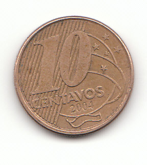  10 Centavos Brasilien 2004  (F526)   