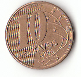  10 Centavos Brasilien 2006  (F527)   