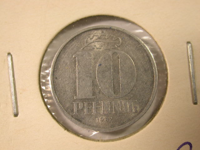 12024 DDR 10 Pfennig 1982 in vz-st