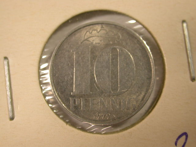  12024  DDR   10 Pfennig  1979  in vz-st   