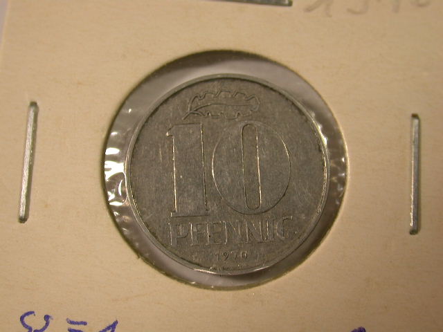 12024 DDR 10 Pfennig 1970 in ss