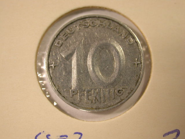  12024  DDR   10 Pfennig  1950 A  in ss   