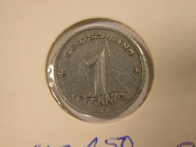 12024 DDR 1 Pfennig 1948 A in ss