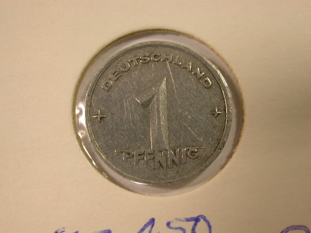  12024  DDR   1 Pfennig  1948 A  in ss   