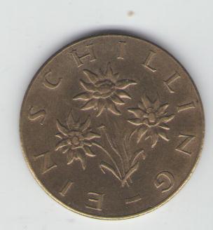  1 Schilling Österreich 1961   