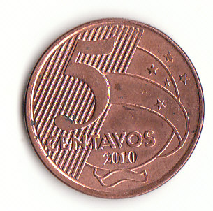  5 Centavos Brasilien 2010  (F575)   