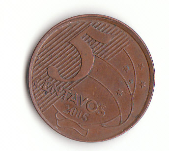  5 Centavos Brasilien 2005  (F576)   