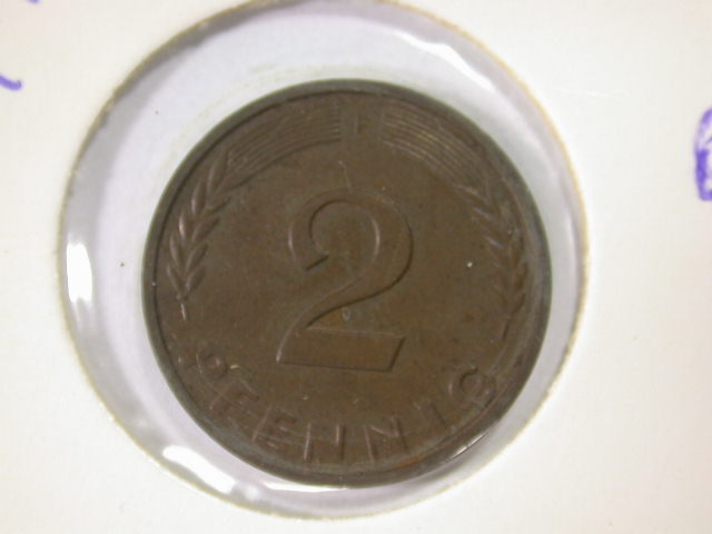  12026   2 Pfennig  1964 F  in f.st/st   