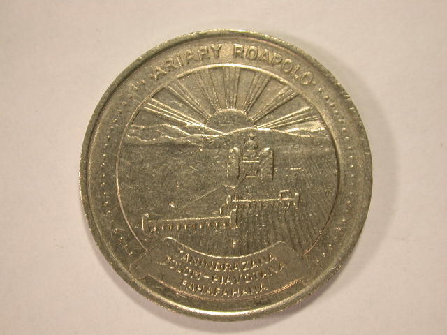  12026   Madagaskar  20 Ariary 1978 in Nickel !! R   