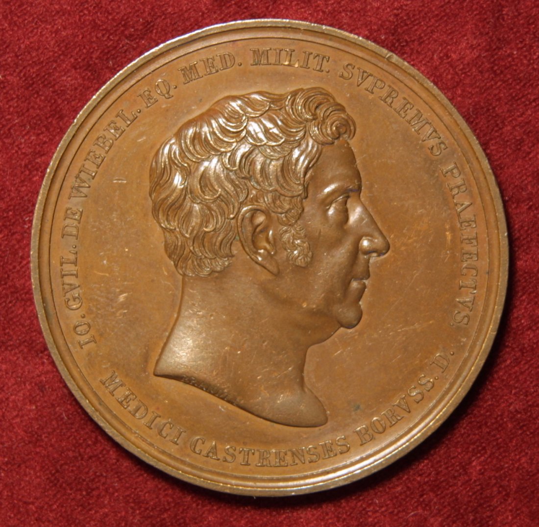  Brandenburg-Preußen Bronzemedaille 1834 von Brandt, Vz+   