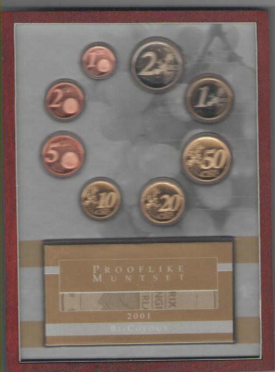KMS Niederlande 2001 (Euro) in PP