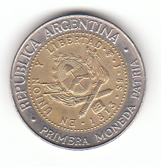  1 Peso Argentinien 2007 (F602)   