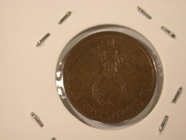  12029  3.Reich  1 Pfennig  1939 A  in vz/vz-st  Kupfer   