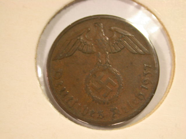  12029  3.Reich  2 Pfennig  1937 A  in vz/vz+   