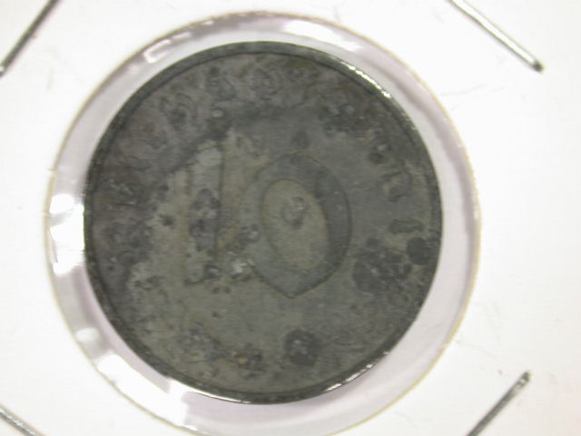  12029  3.Reich  10 Pfennig  1942 A  in sehr schön   