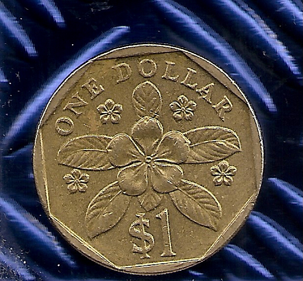 Singapura-1 Dollar-1997-SS!!!!!