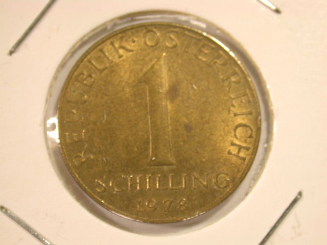  12031  Österreich  1  Schilling  1978  in vz-st   