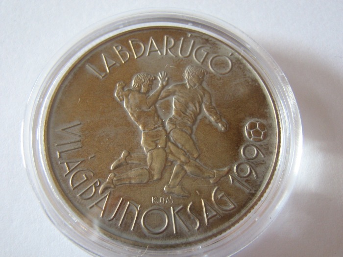  Ungarn 100 Forint Fussball 1988   