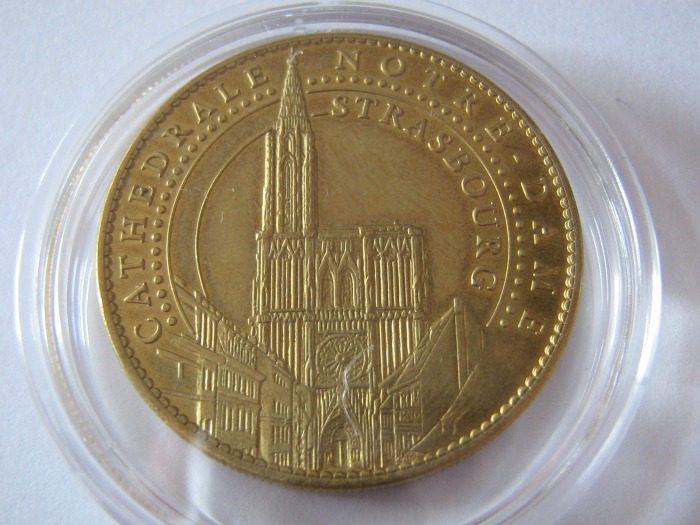  Medaille Strasbourg Notre Dame 2011   